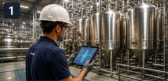 01 Brewed With Purpose · Carlos at the brewery in São Paulo